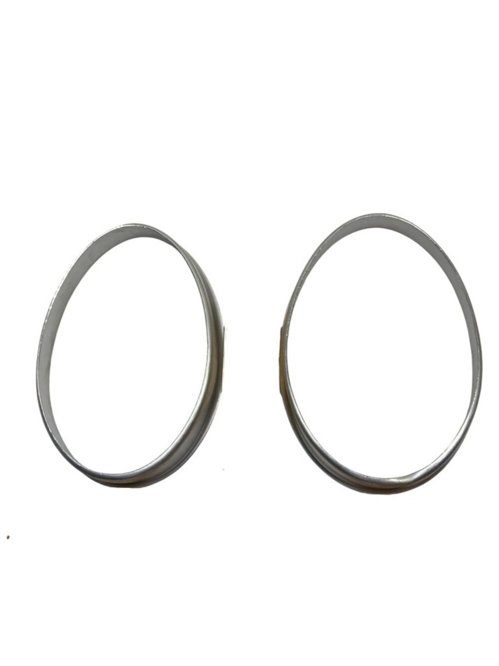 Oval Aluminum Cake Molds Set Of 2 For Baking And Crafting Projects 53r